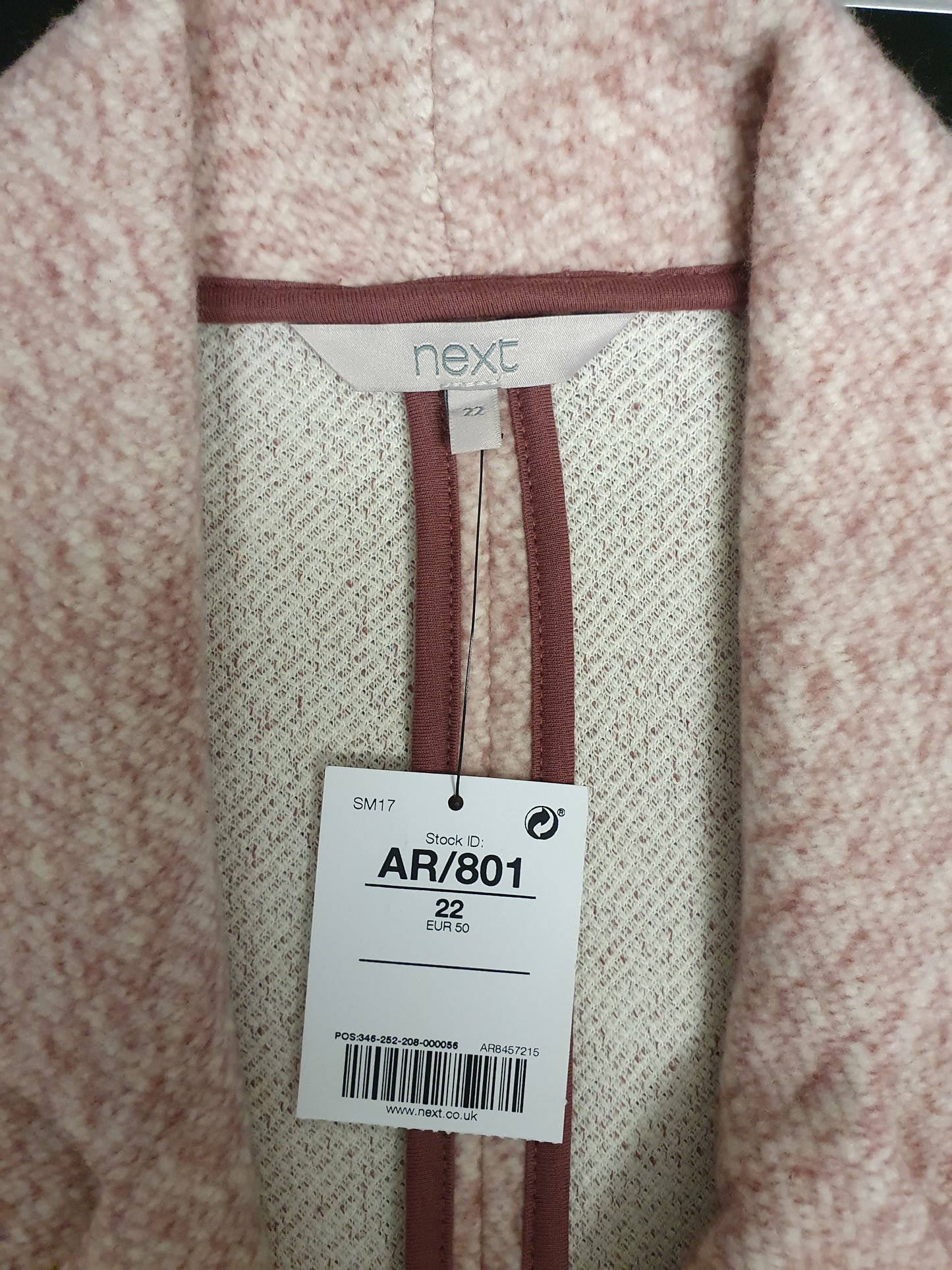 Coat size 22