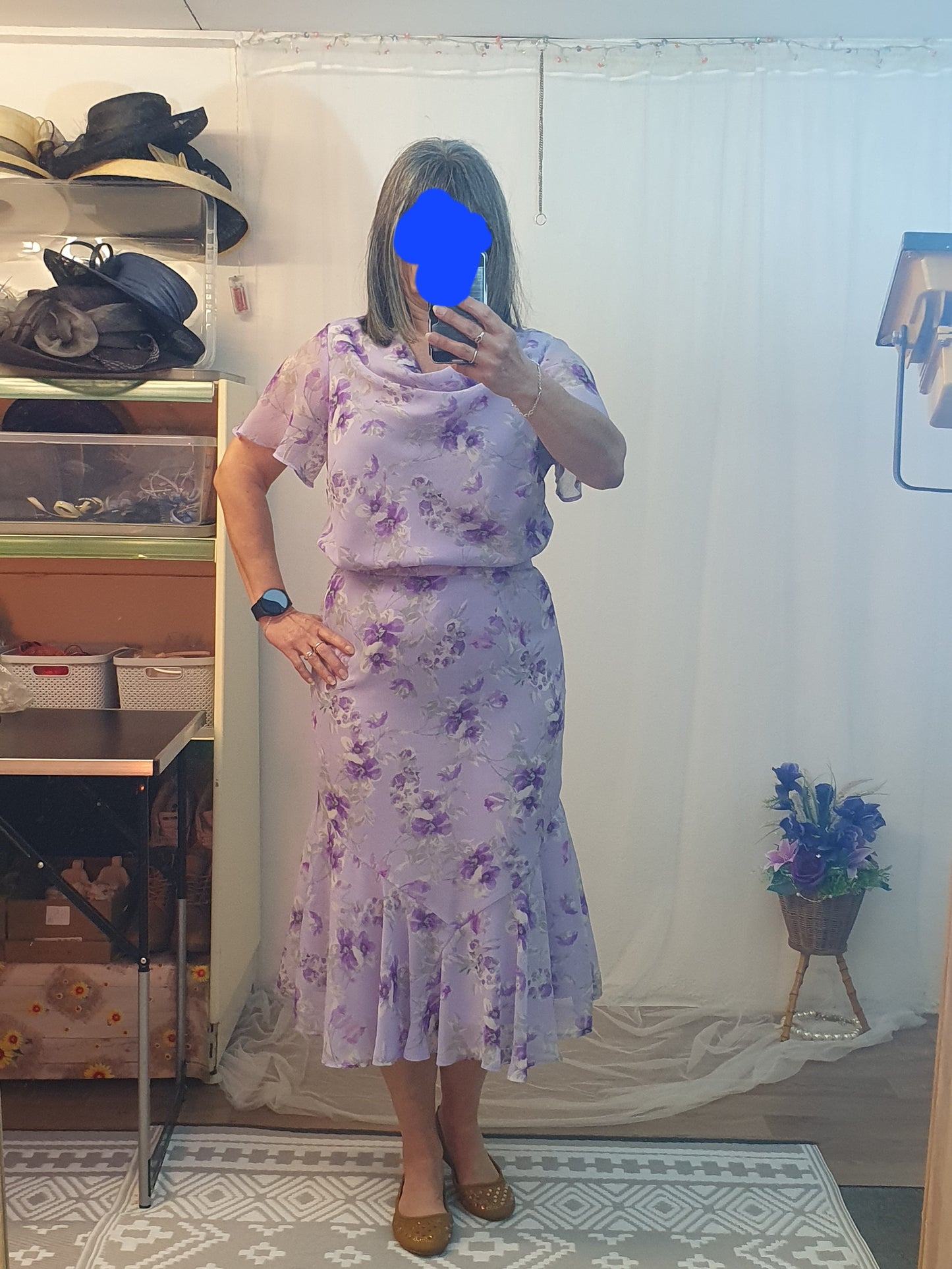 Size 14 top and skirt