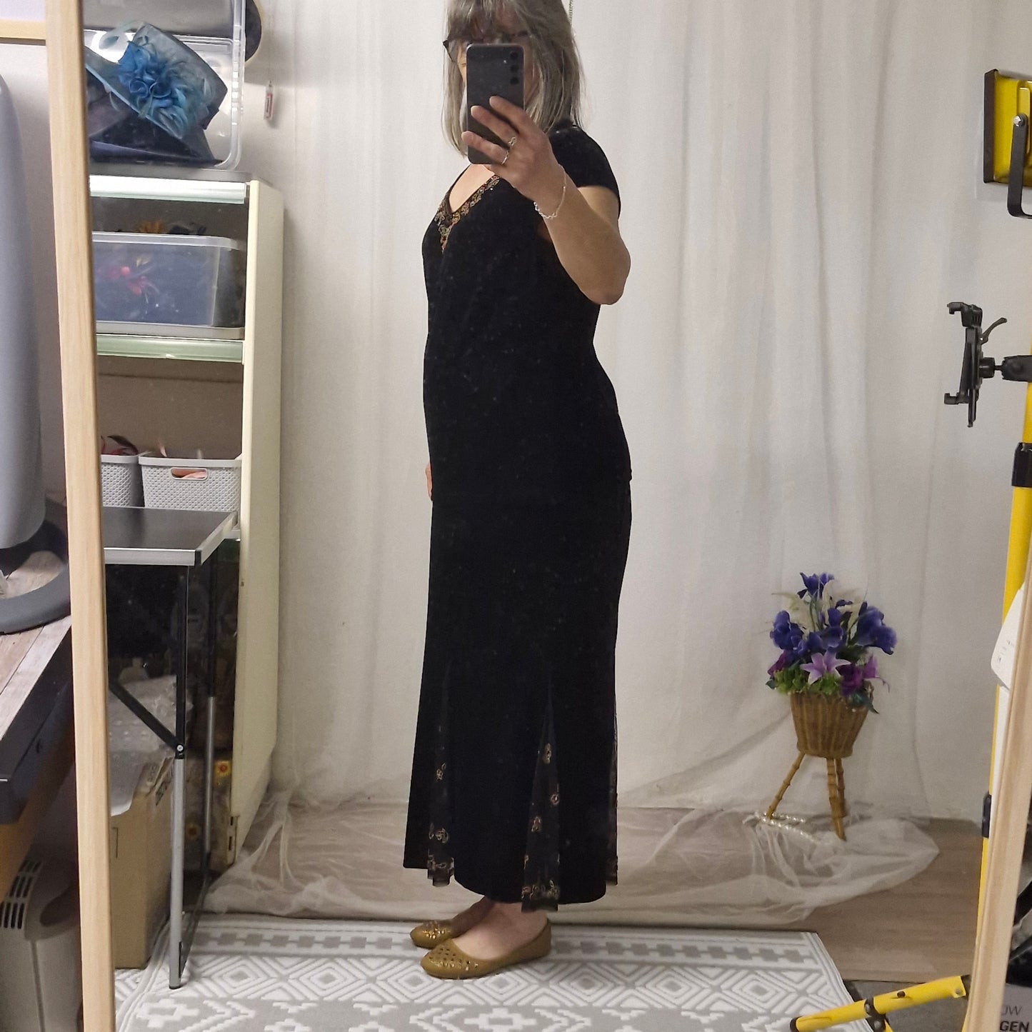 Size 16-18 top and skirt