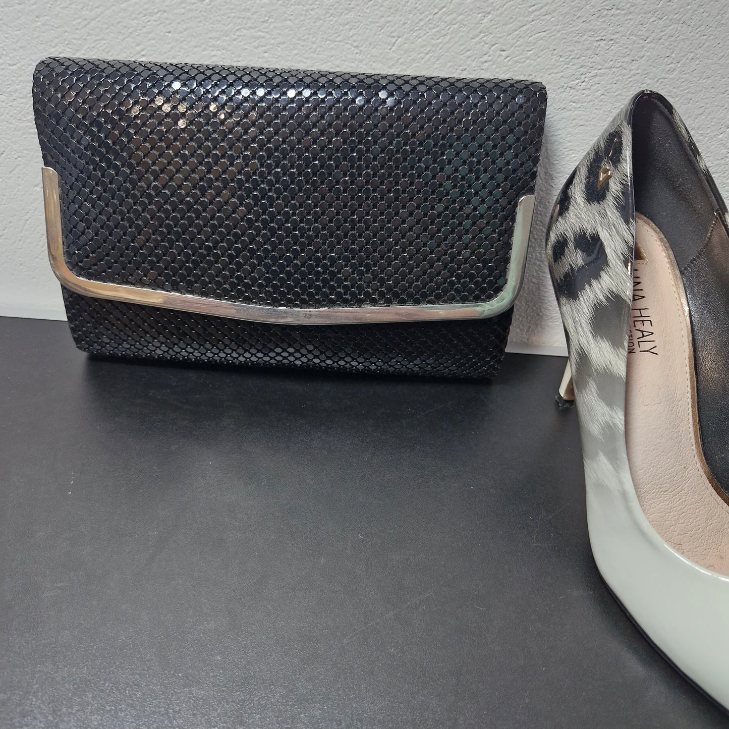 Shoes size 7 & bag