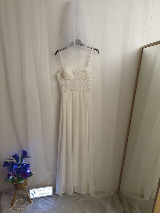 Size 10 white dress