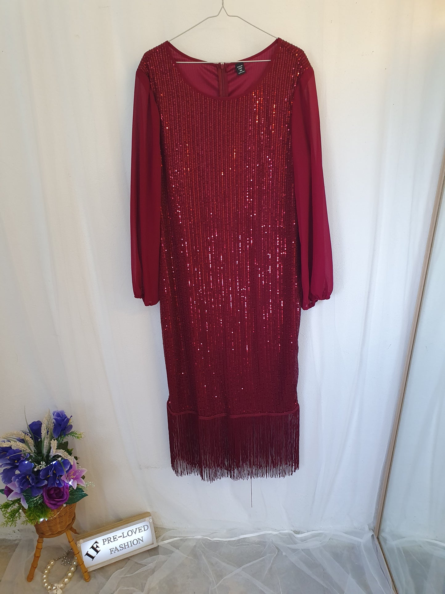 Size 14 sequined dress