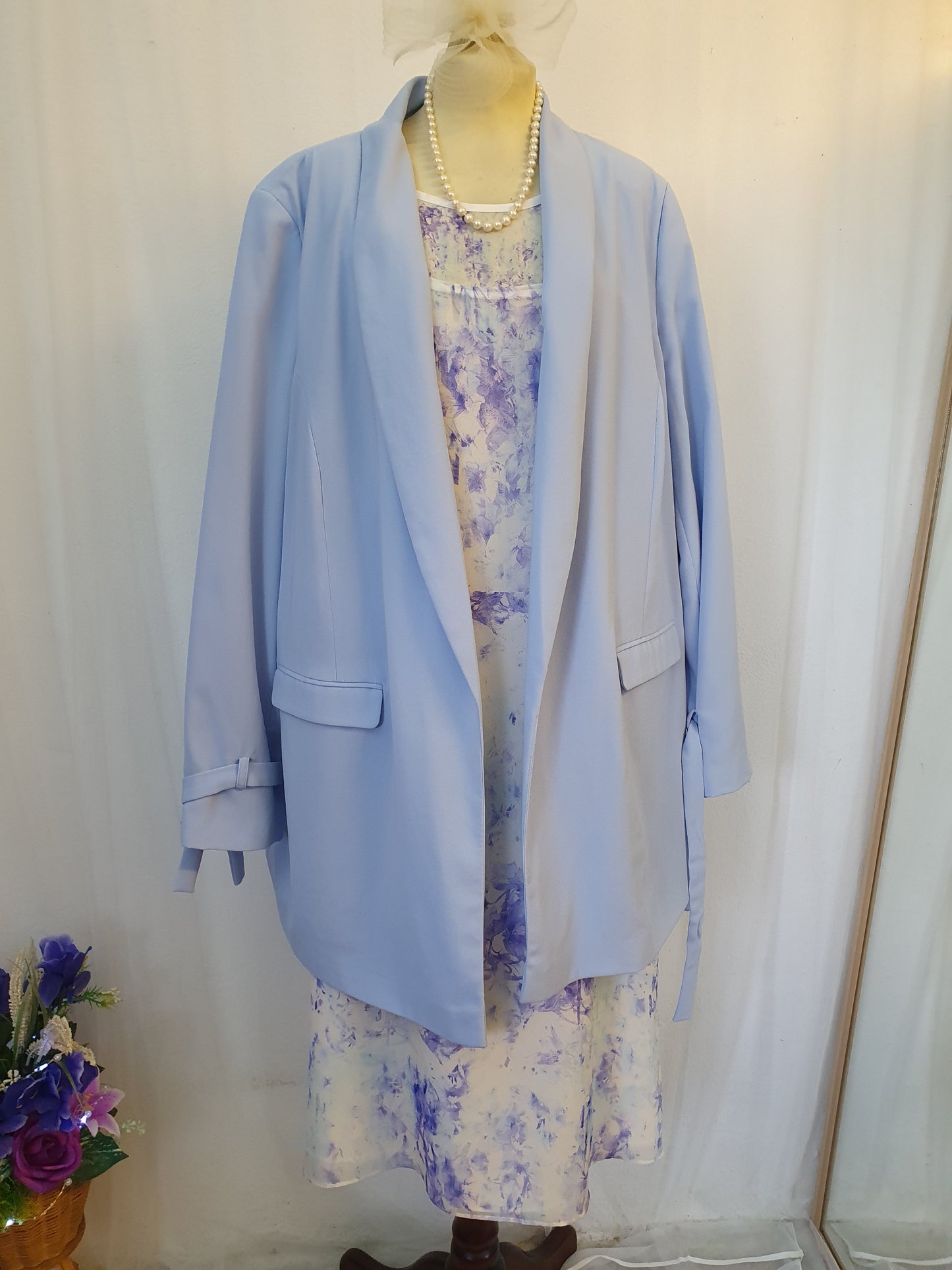 Size 20 pale blue jacket