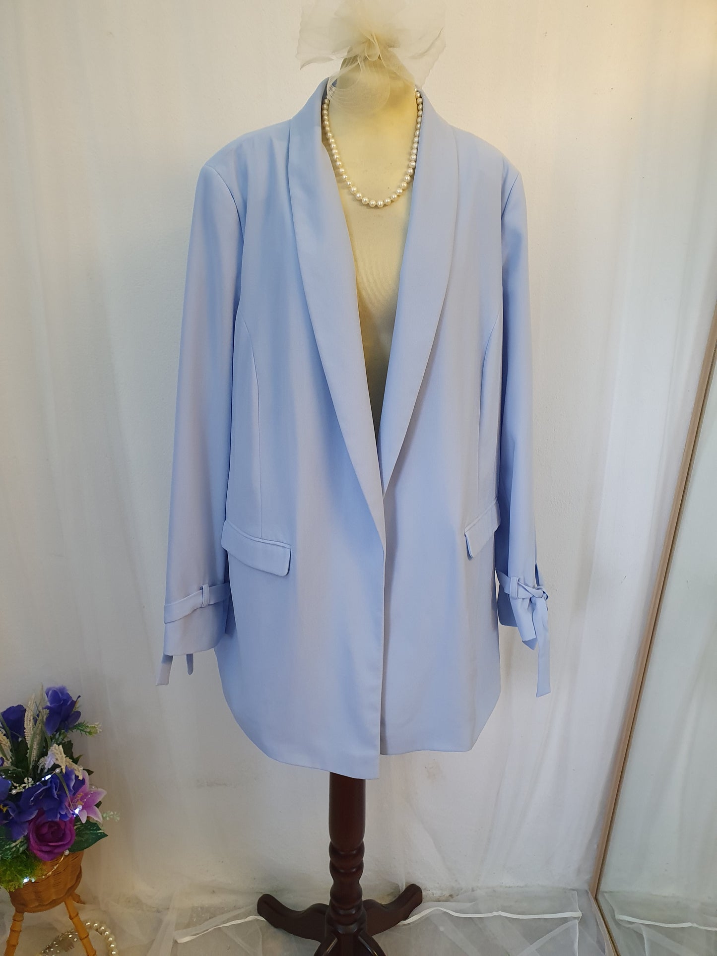 Size 20 pale blue jacket