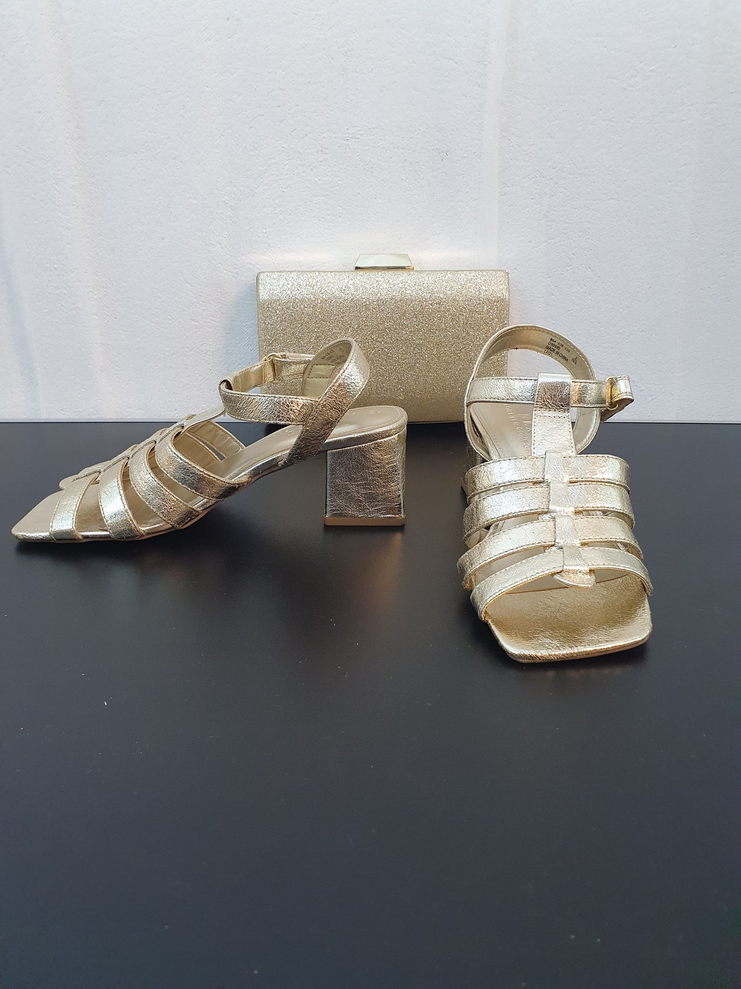 Shoes size 3 & bag