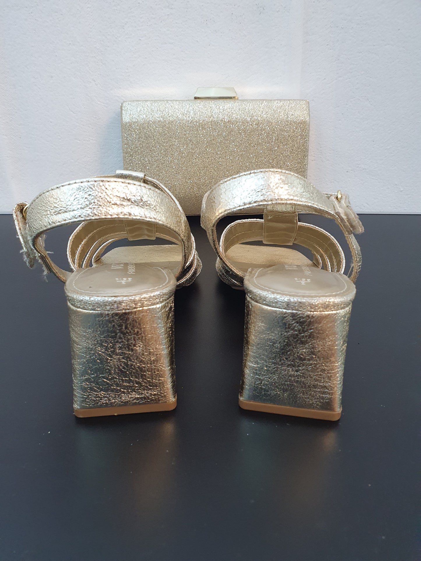 Shoes size 3 & bag