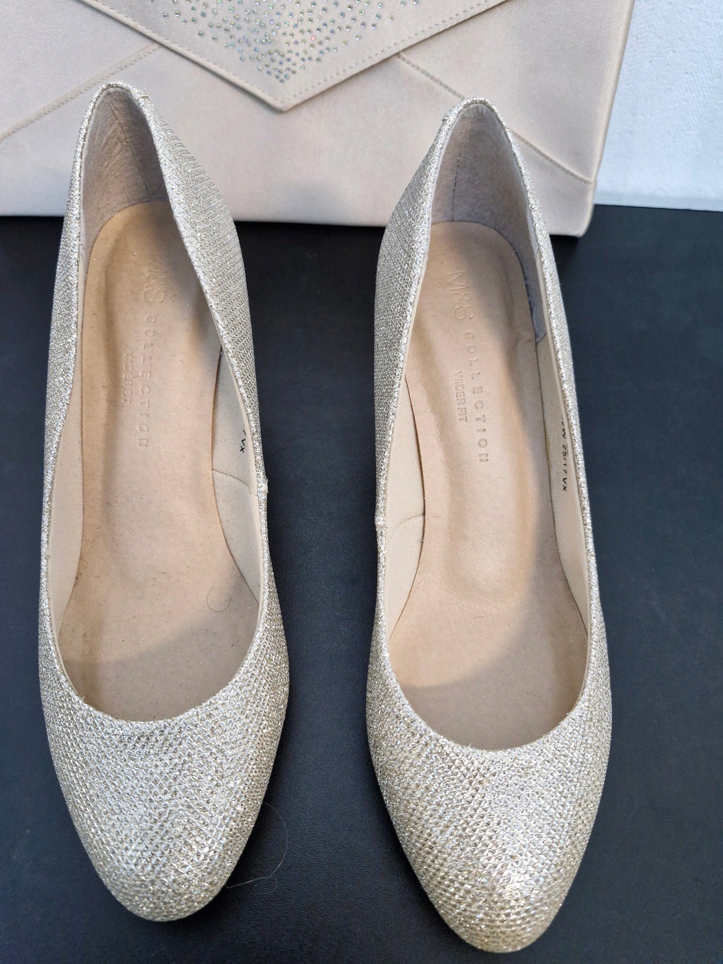 Shoes size 3.5 & bag