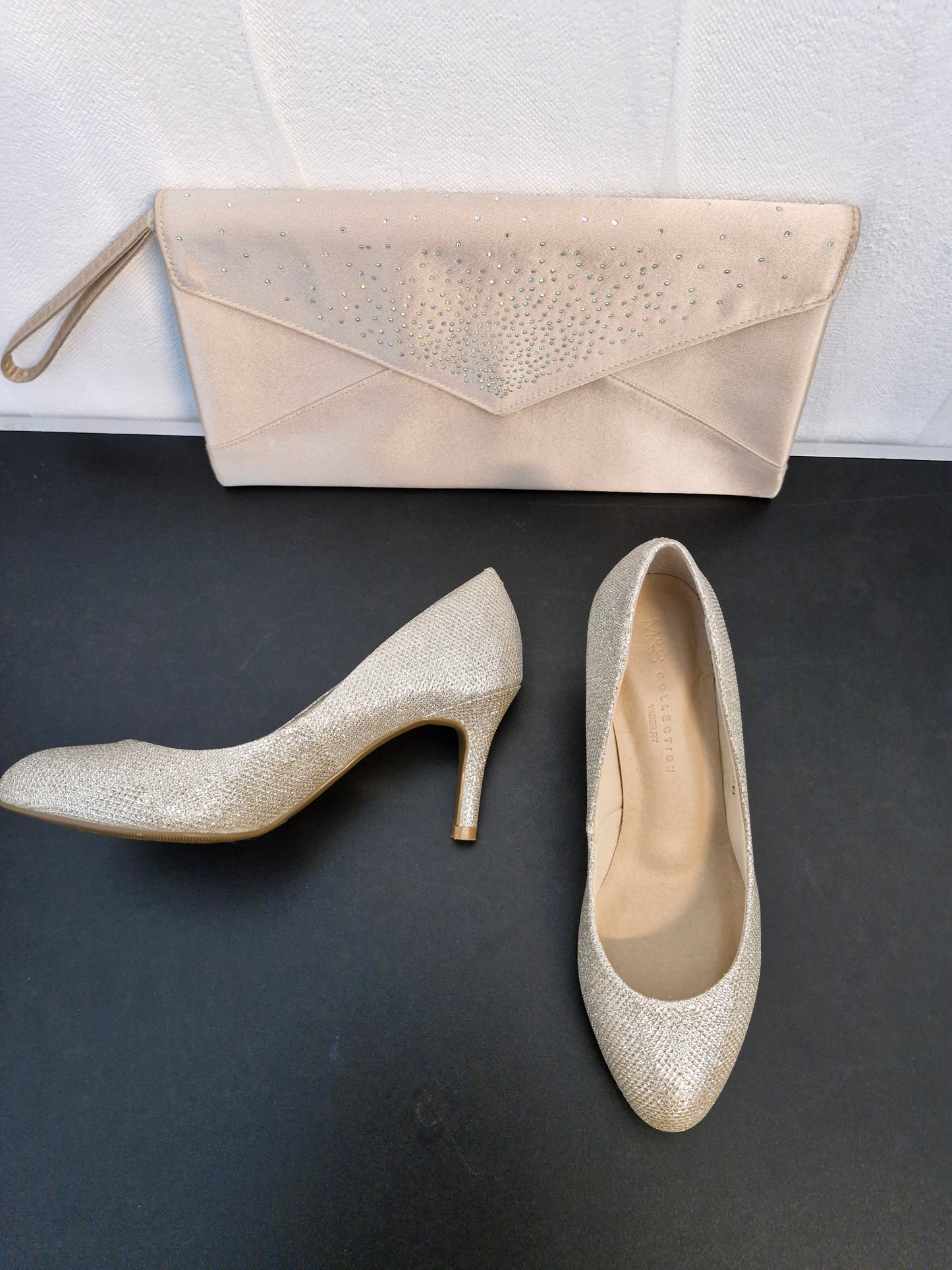 Shoes size 3.5 & bag