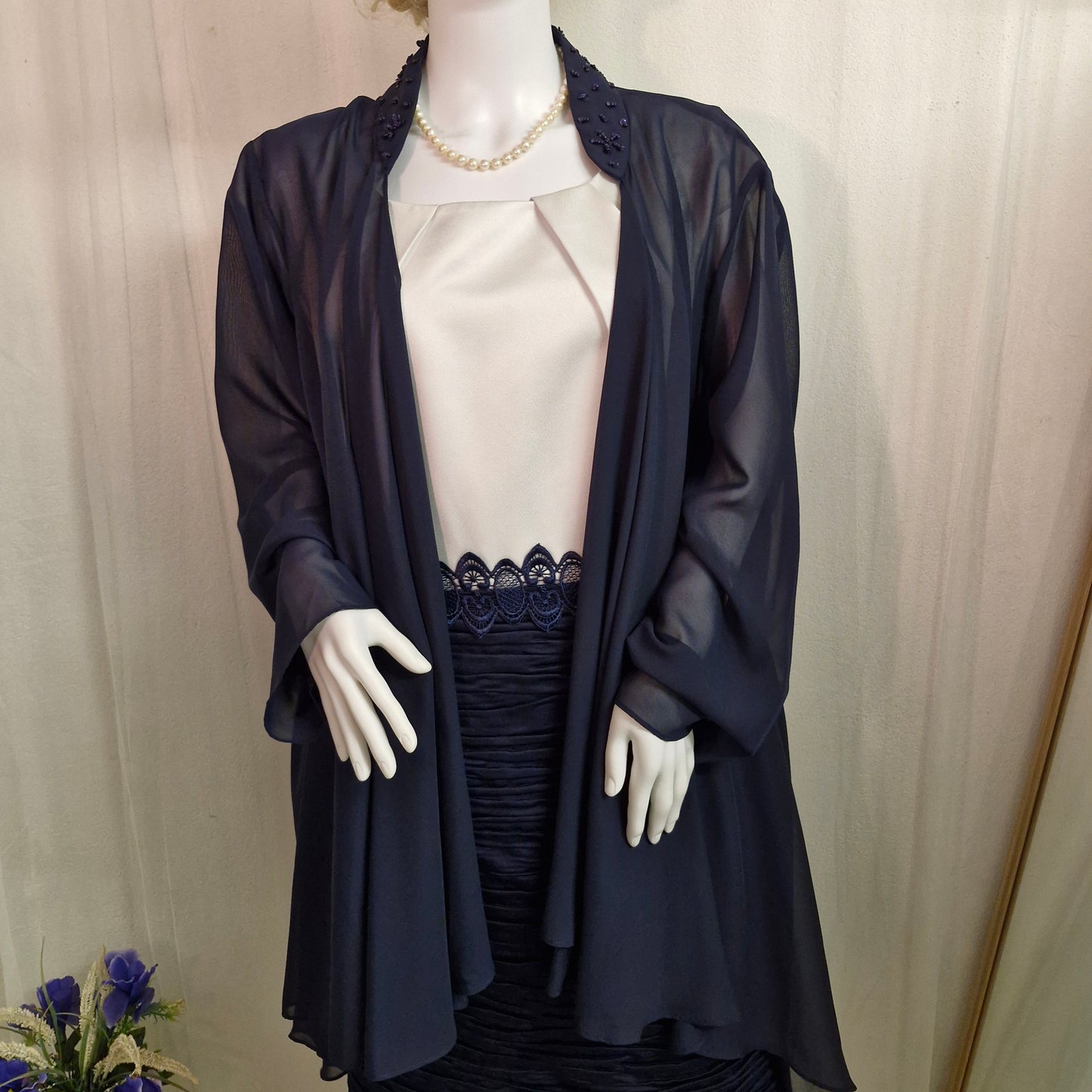 Size 20 dress and chiffon  jacket