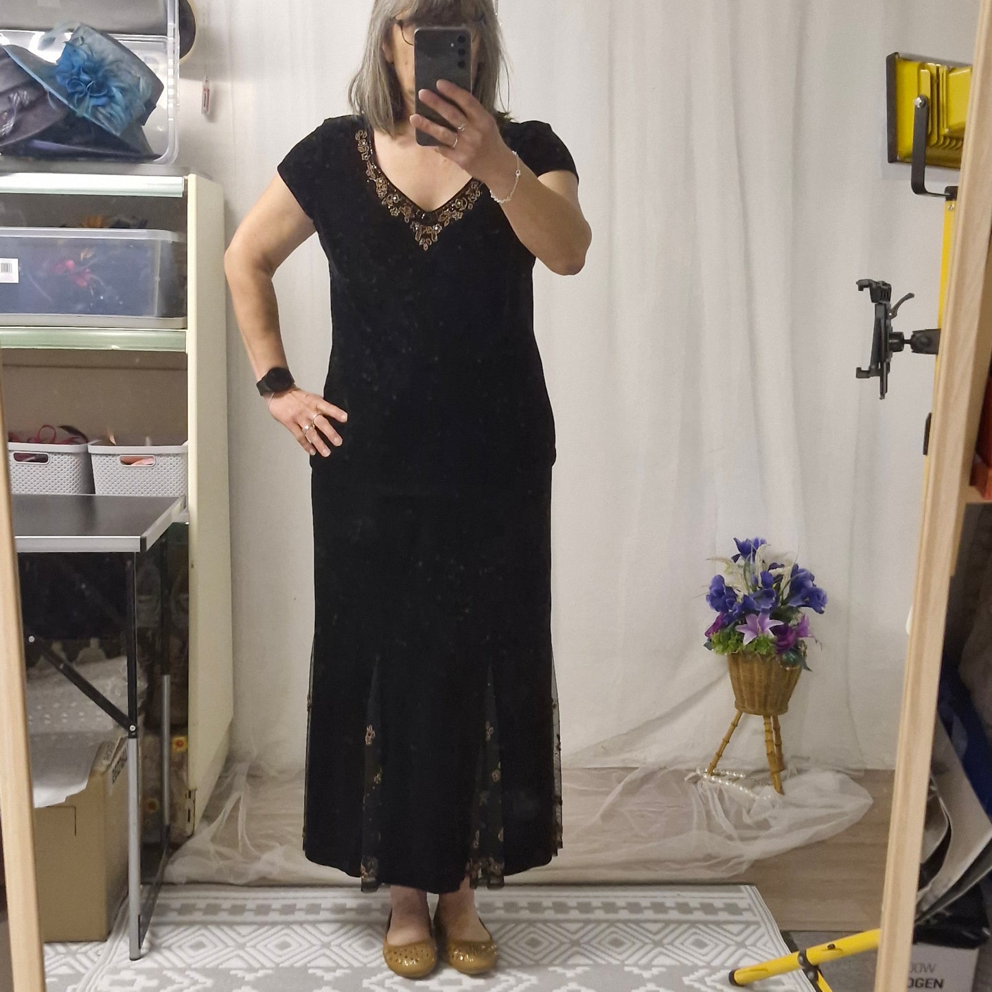 Size 16-18 top and skirt