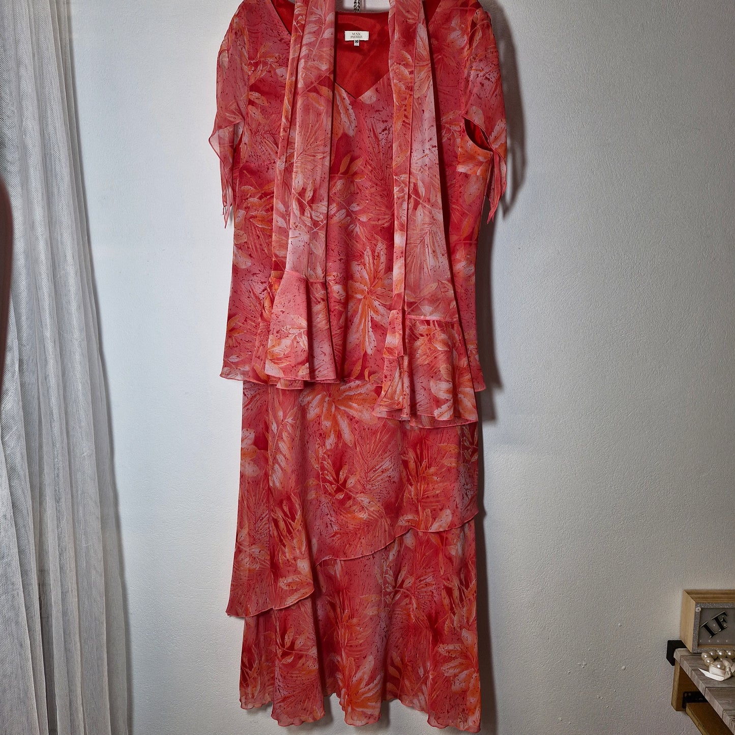 Size 20 top&skirt&scarf