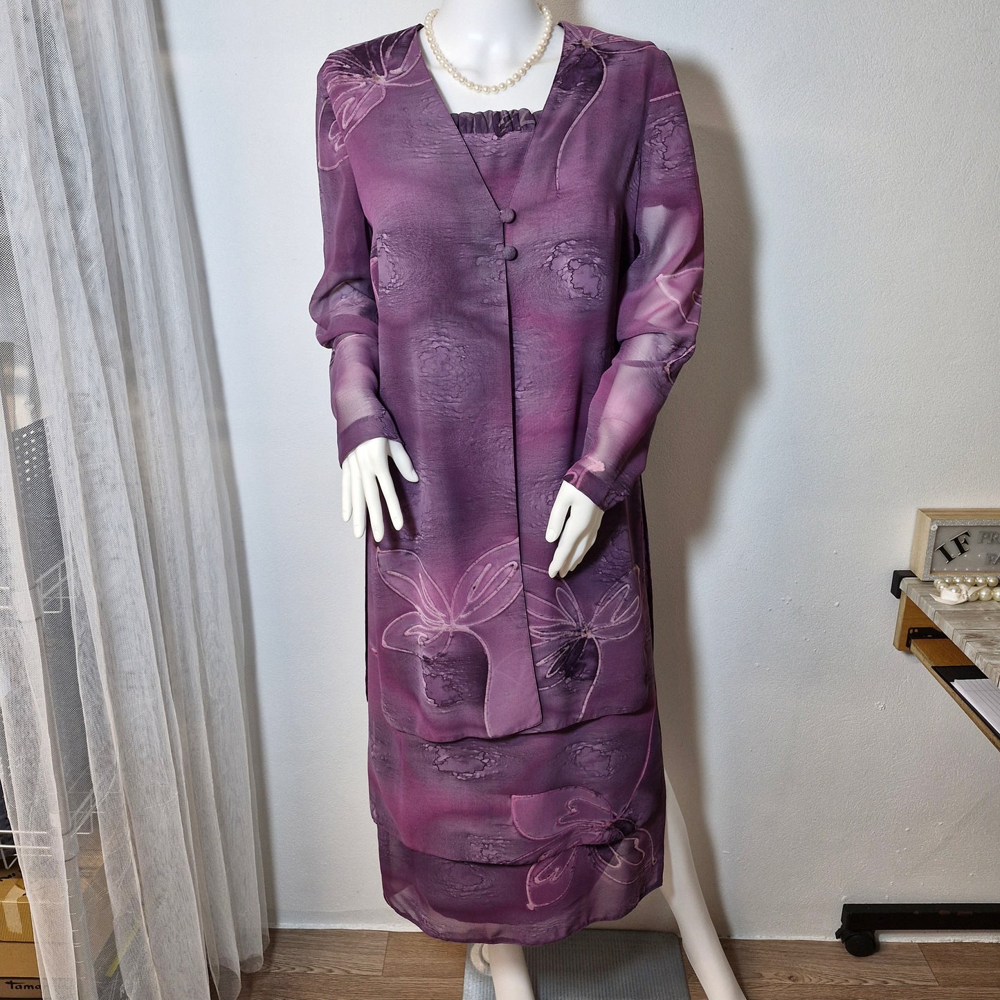 Size 14 dress and jacket.