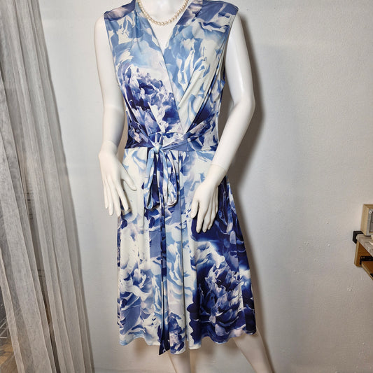 Size 14 dress and white jacket