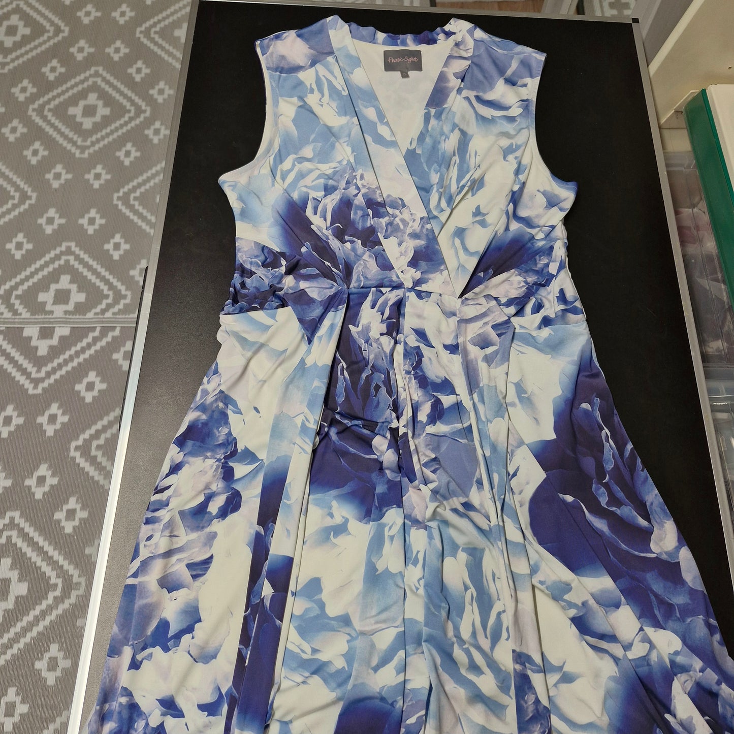 Size 14 dress and white jacket