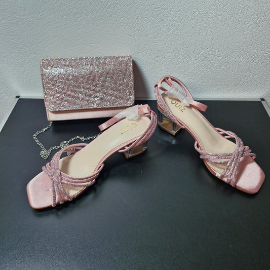 Shoes size 6 & bag
