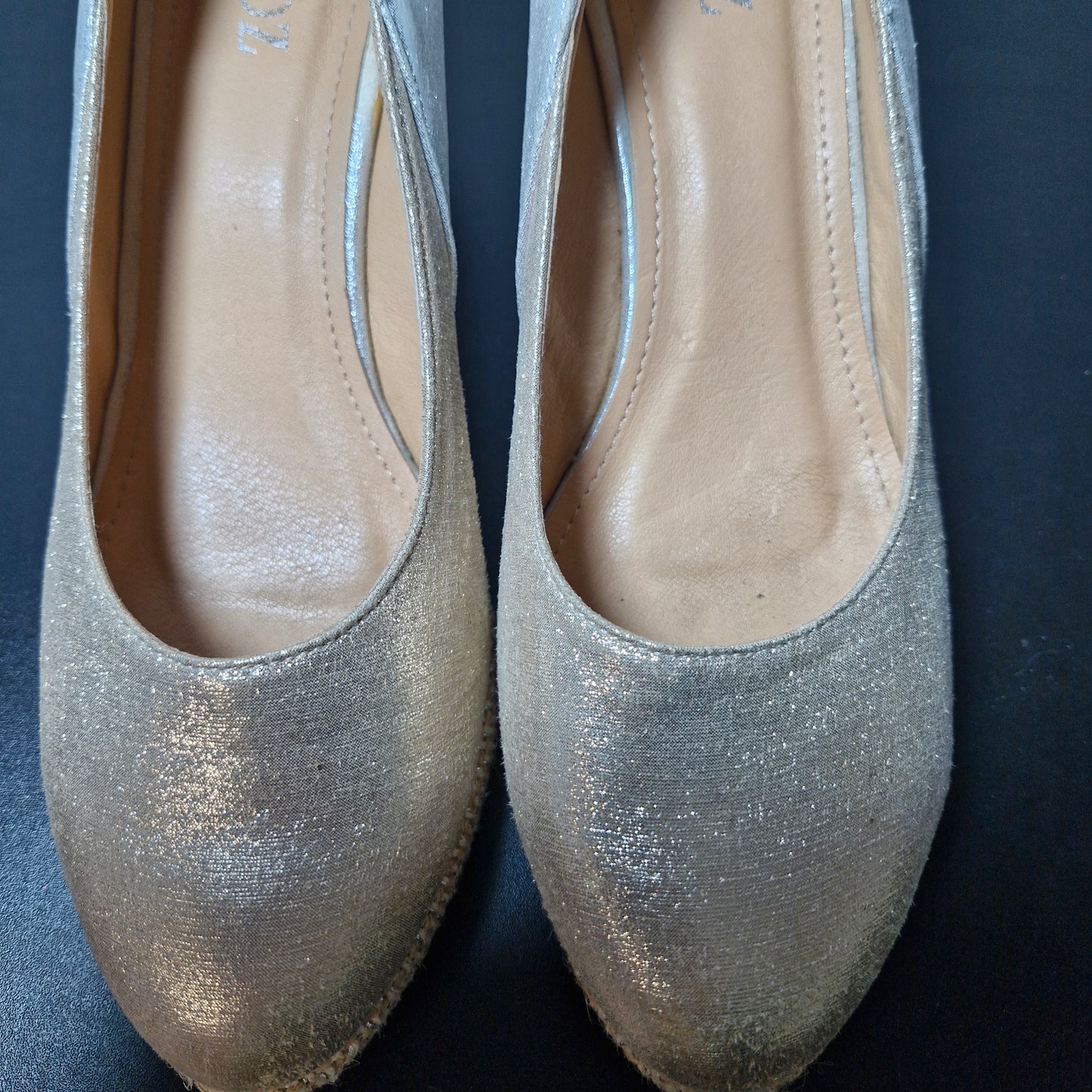 Shoes size 8 & bag