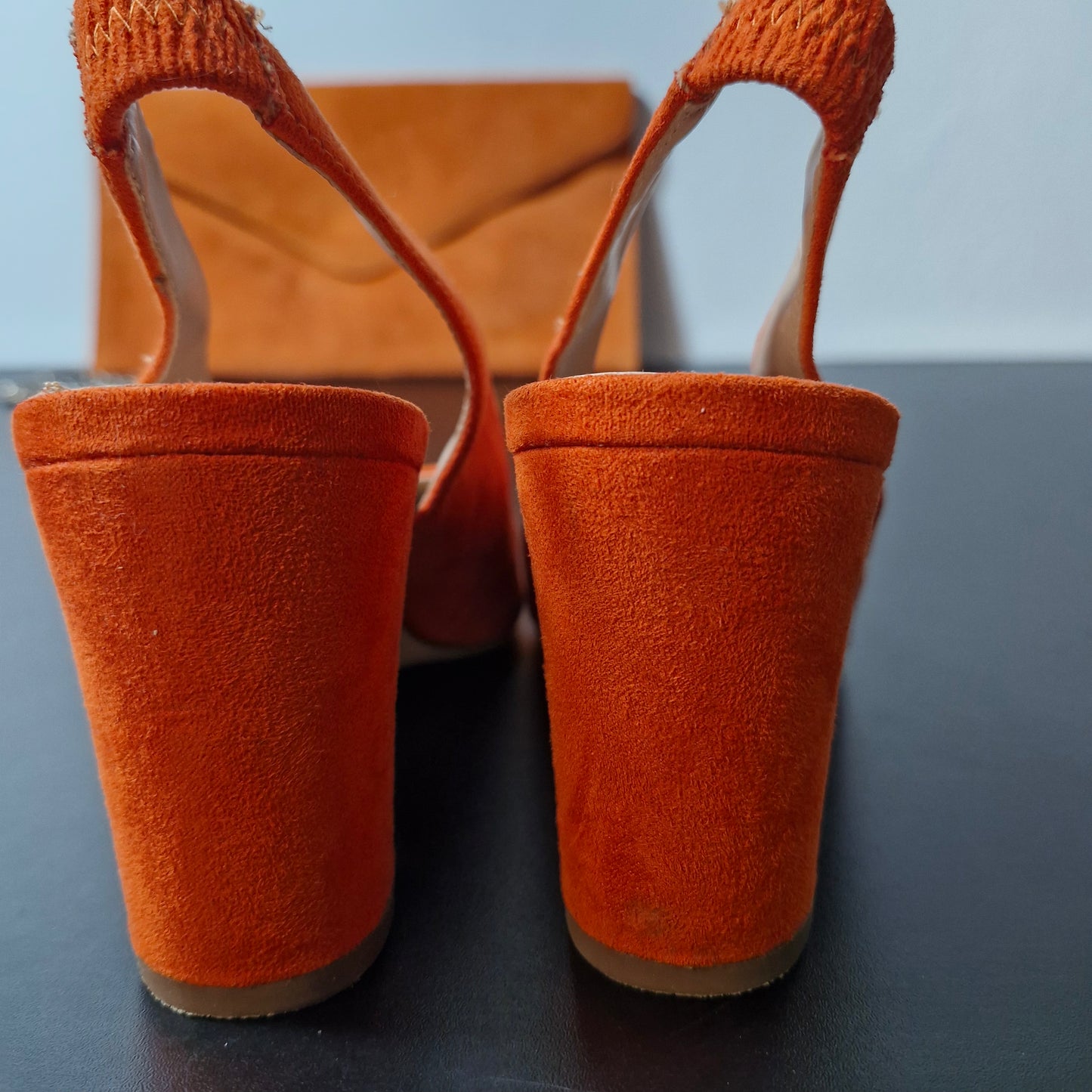 Shoes size 5 & bag