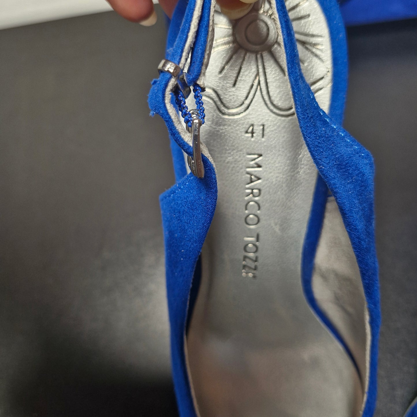 Shoes size 8 & bag