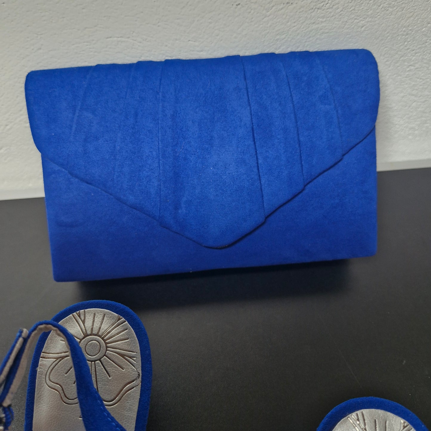 Shoes size 8 & bag