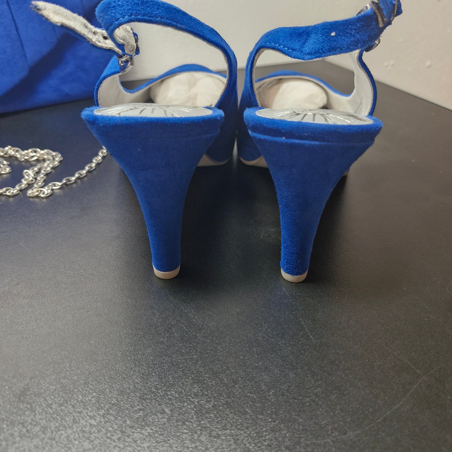Shoes size 8 & bag