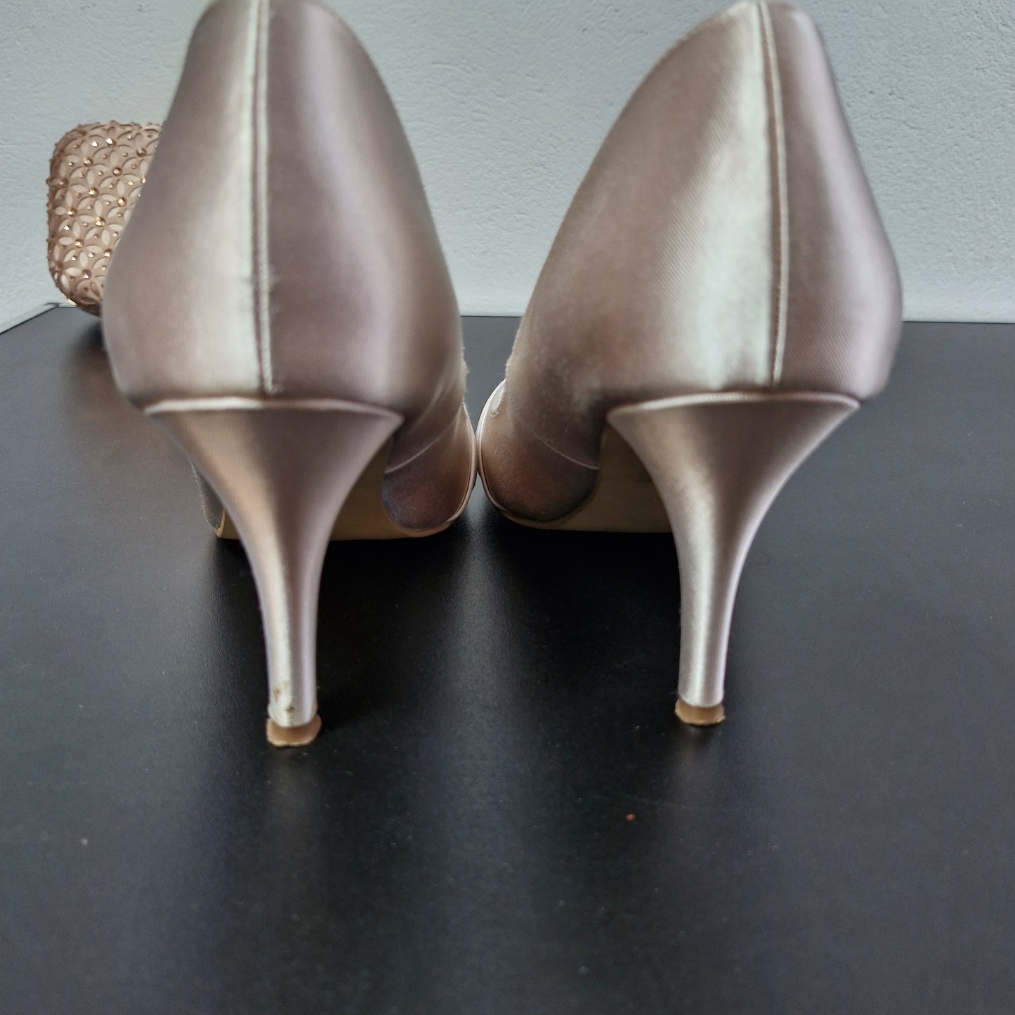 Shoes size 6 and bag