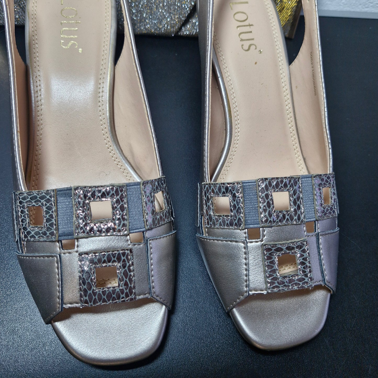 Shoes size 5 & bag