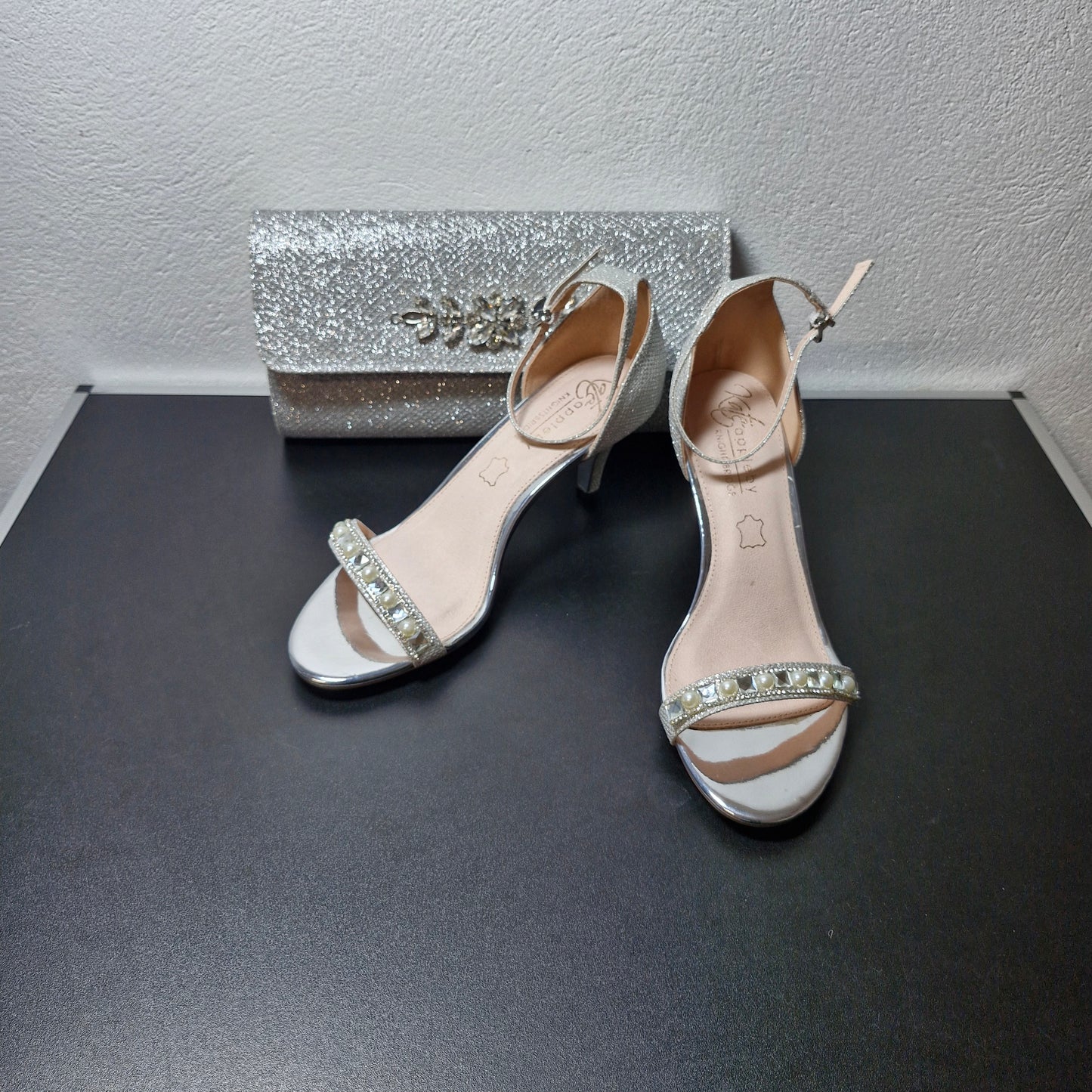 Shoes size 5 & bag