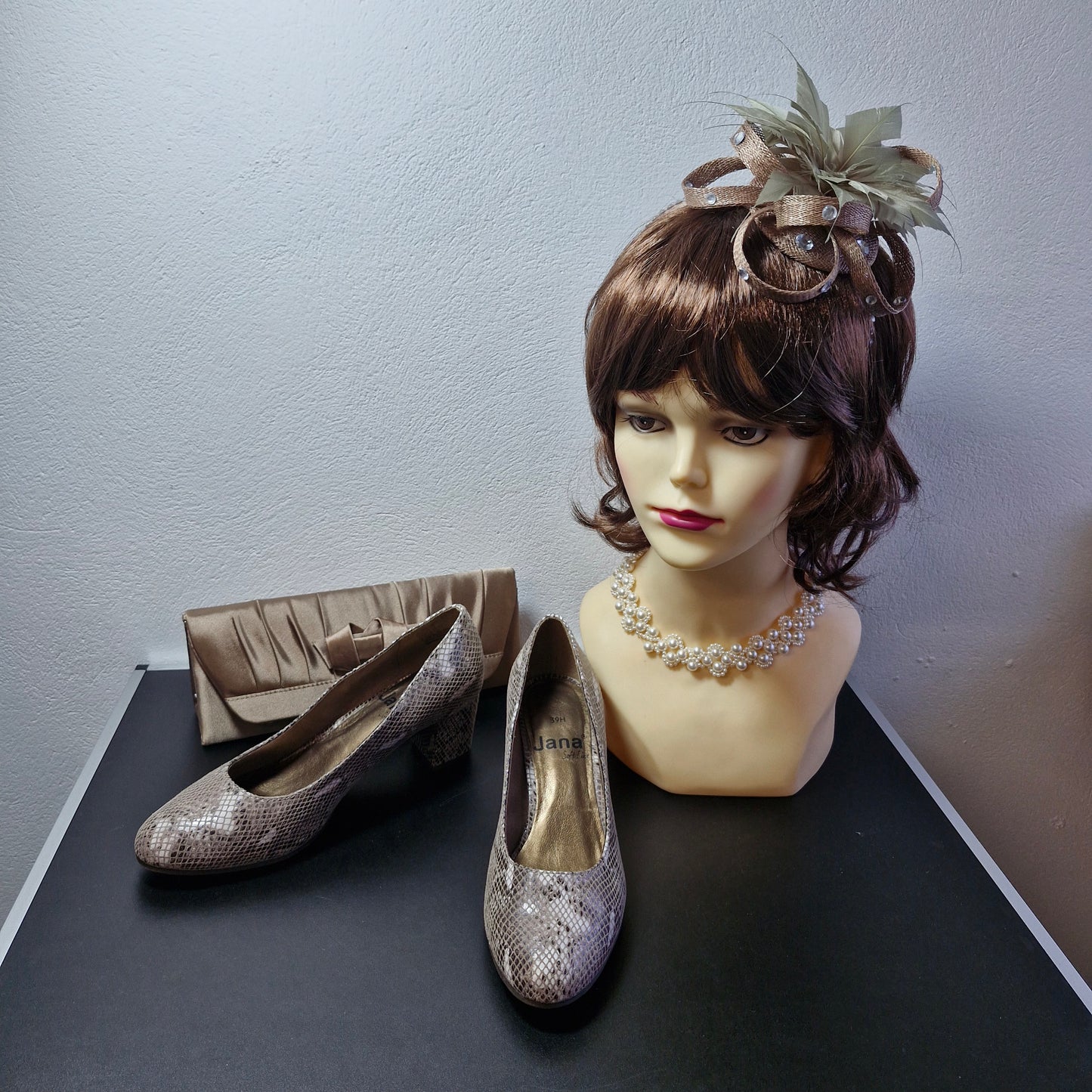 Shoes size 6 & bag