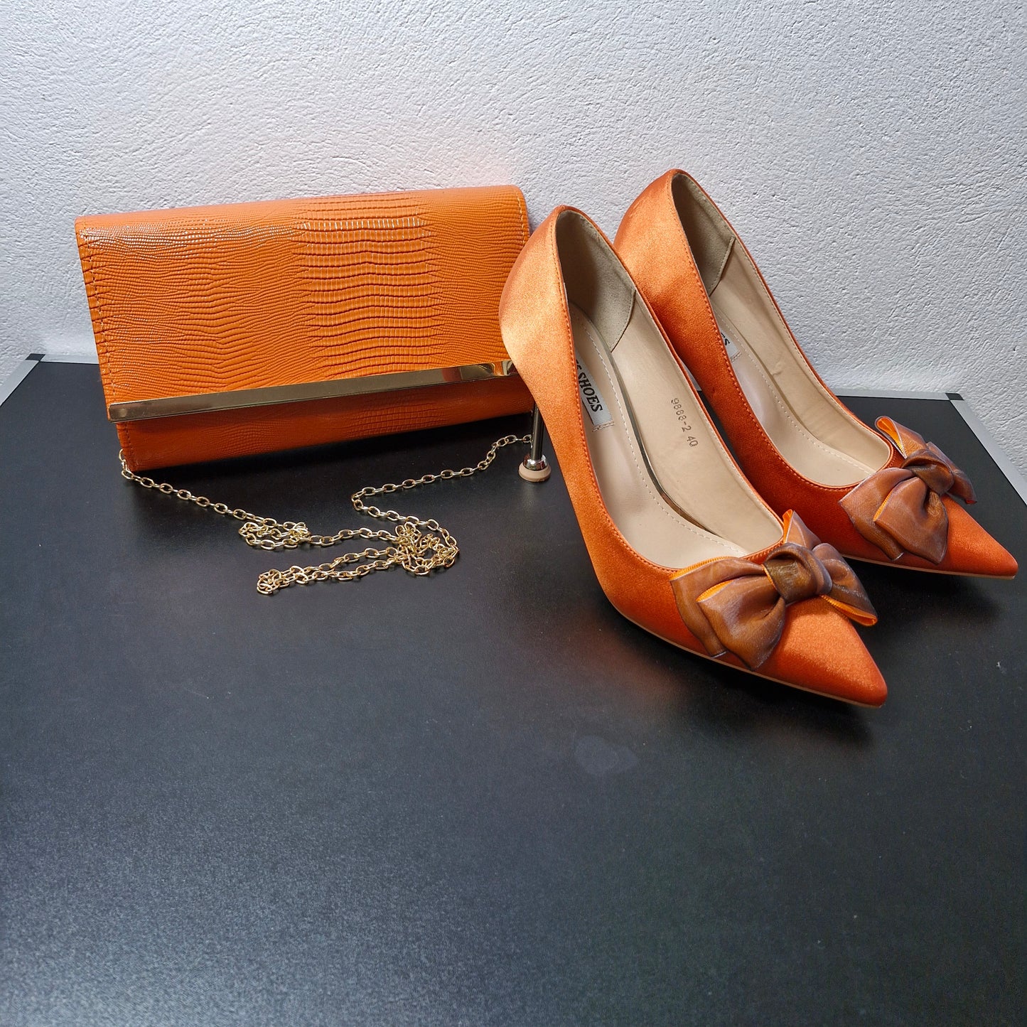 Shoes size 6.5 & bag SOLD
