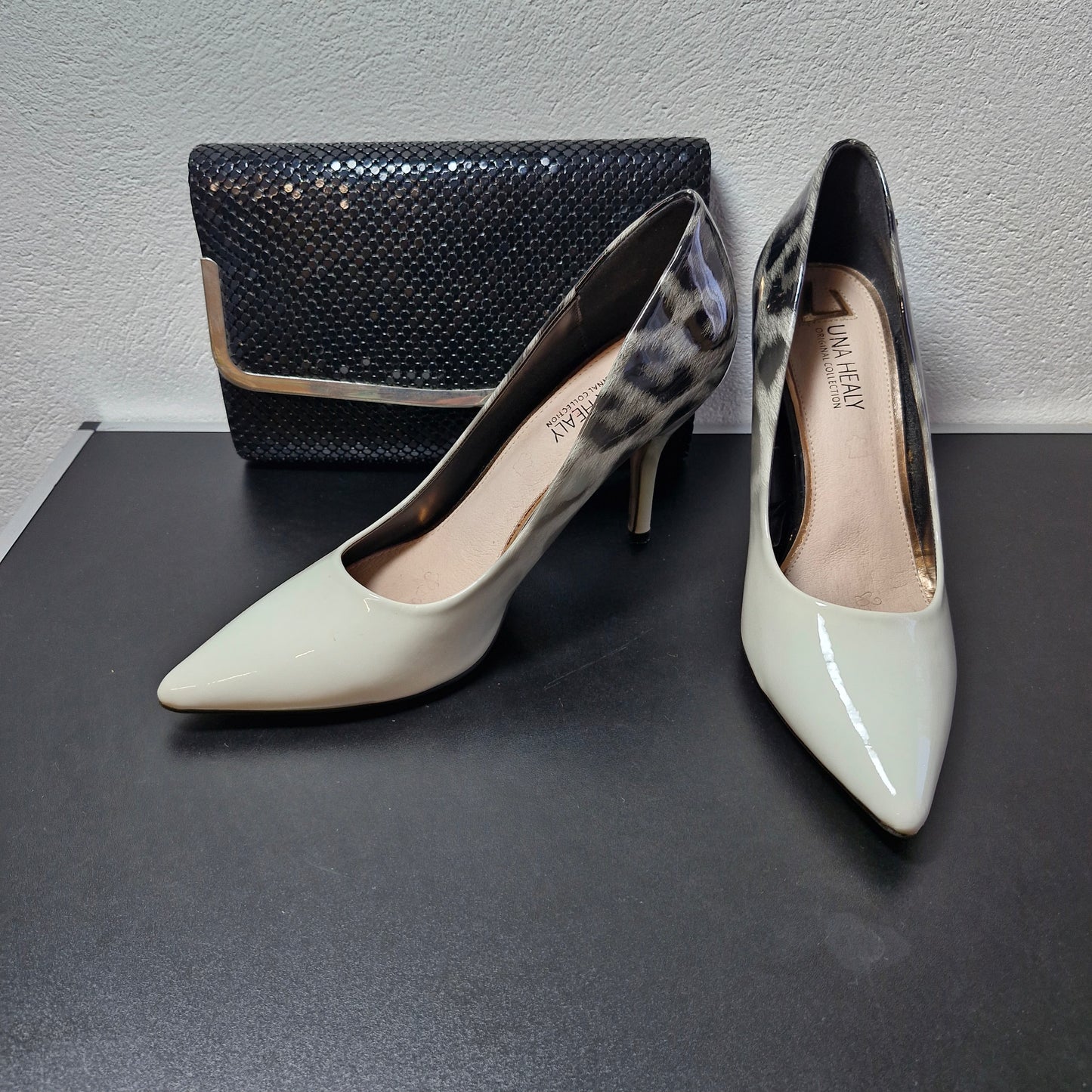 Shoes size 7 & bag