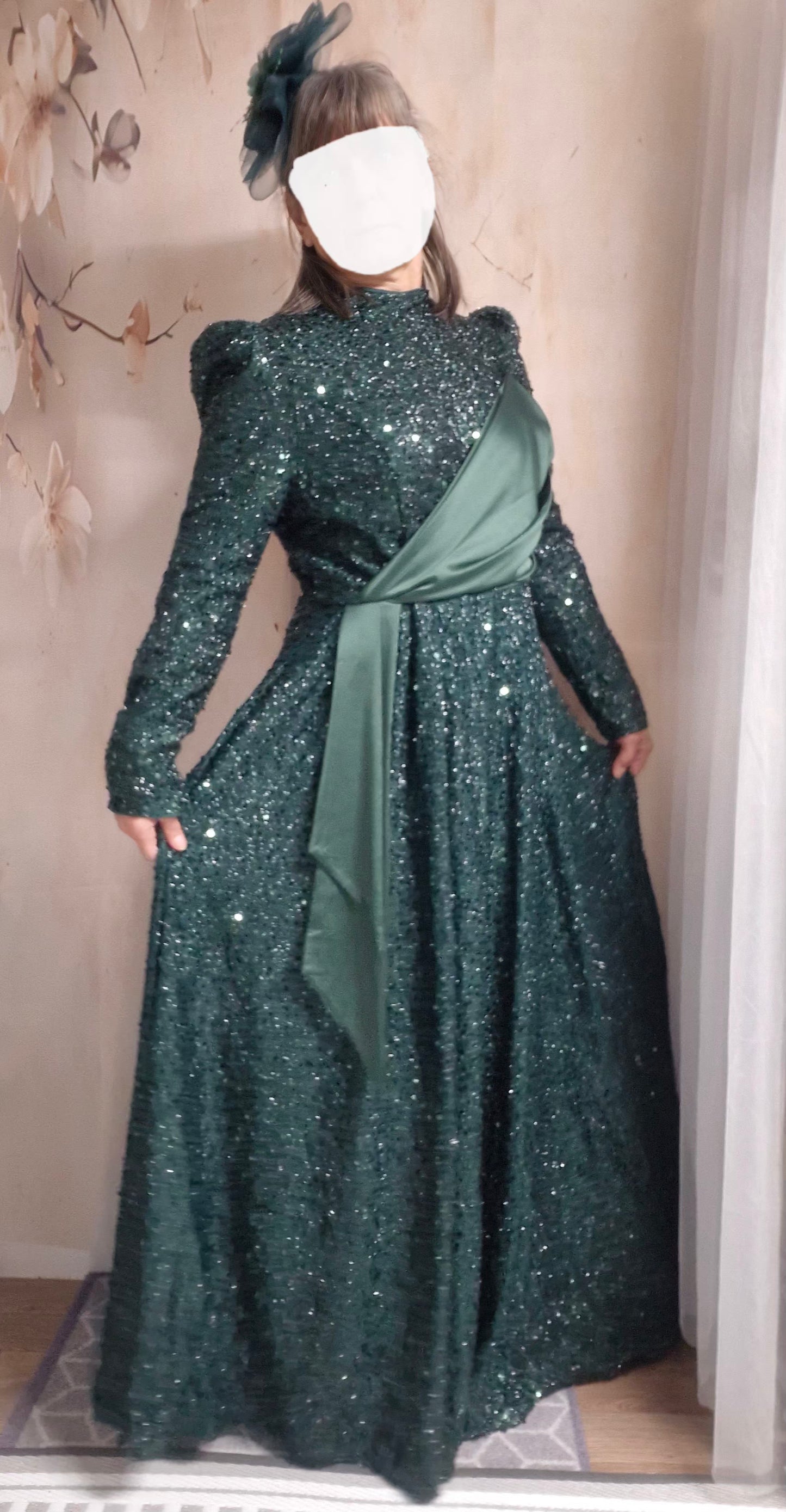 Size 16 dress & accessories