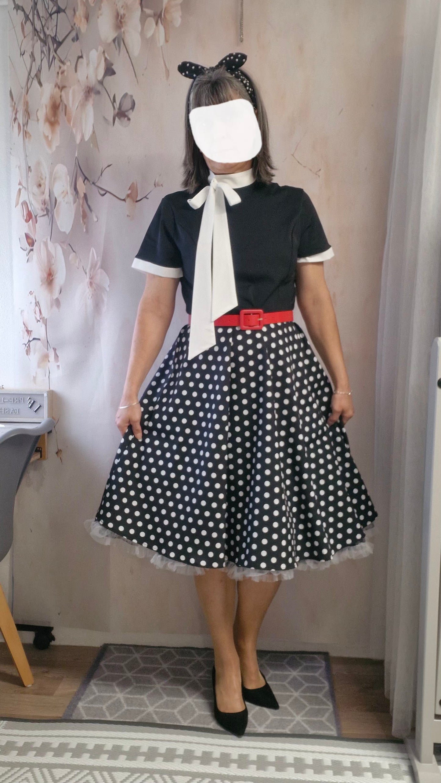 Size 16 dress & accessories