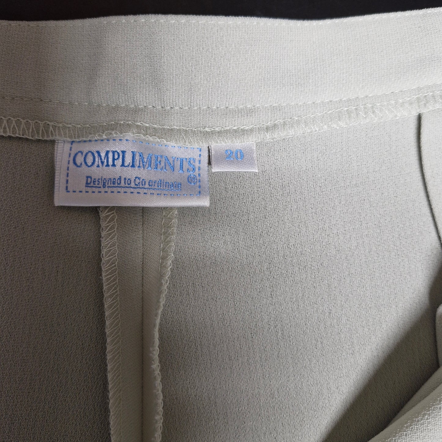Size 20 trousers and top